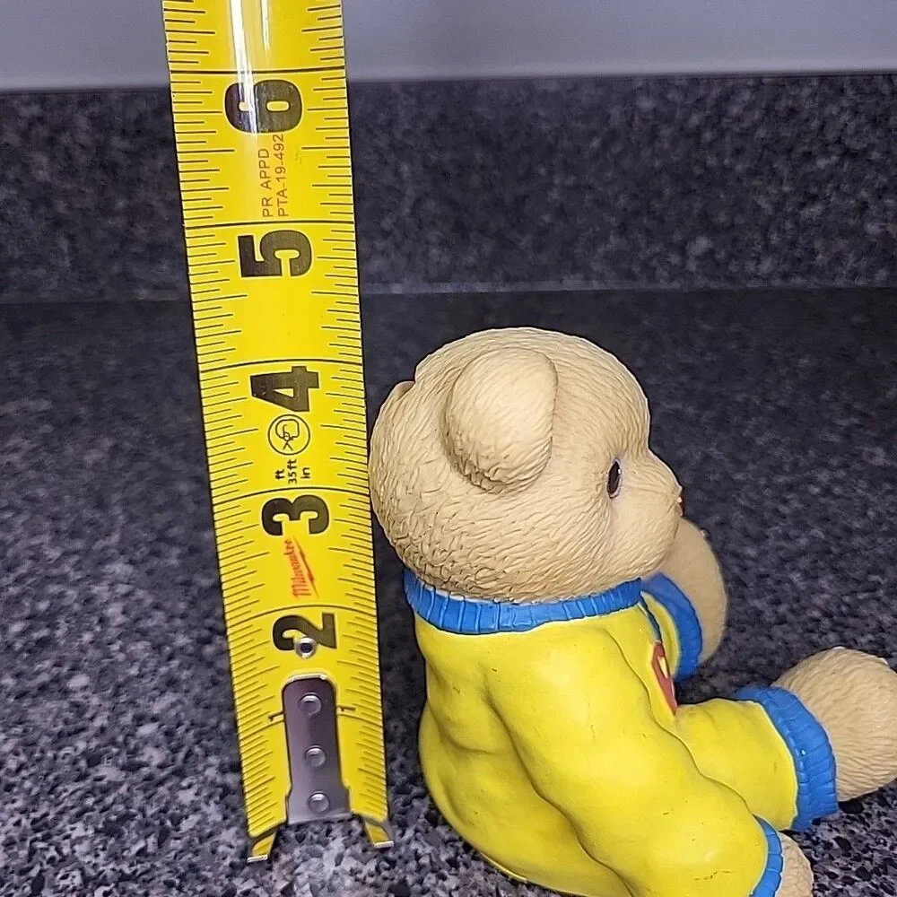 VTG 90's Cherished Teddies Teddy Bear Bank ABC Pajamas Priscilla Hillman Enesco‎